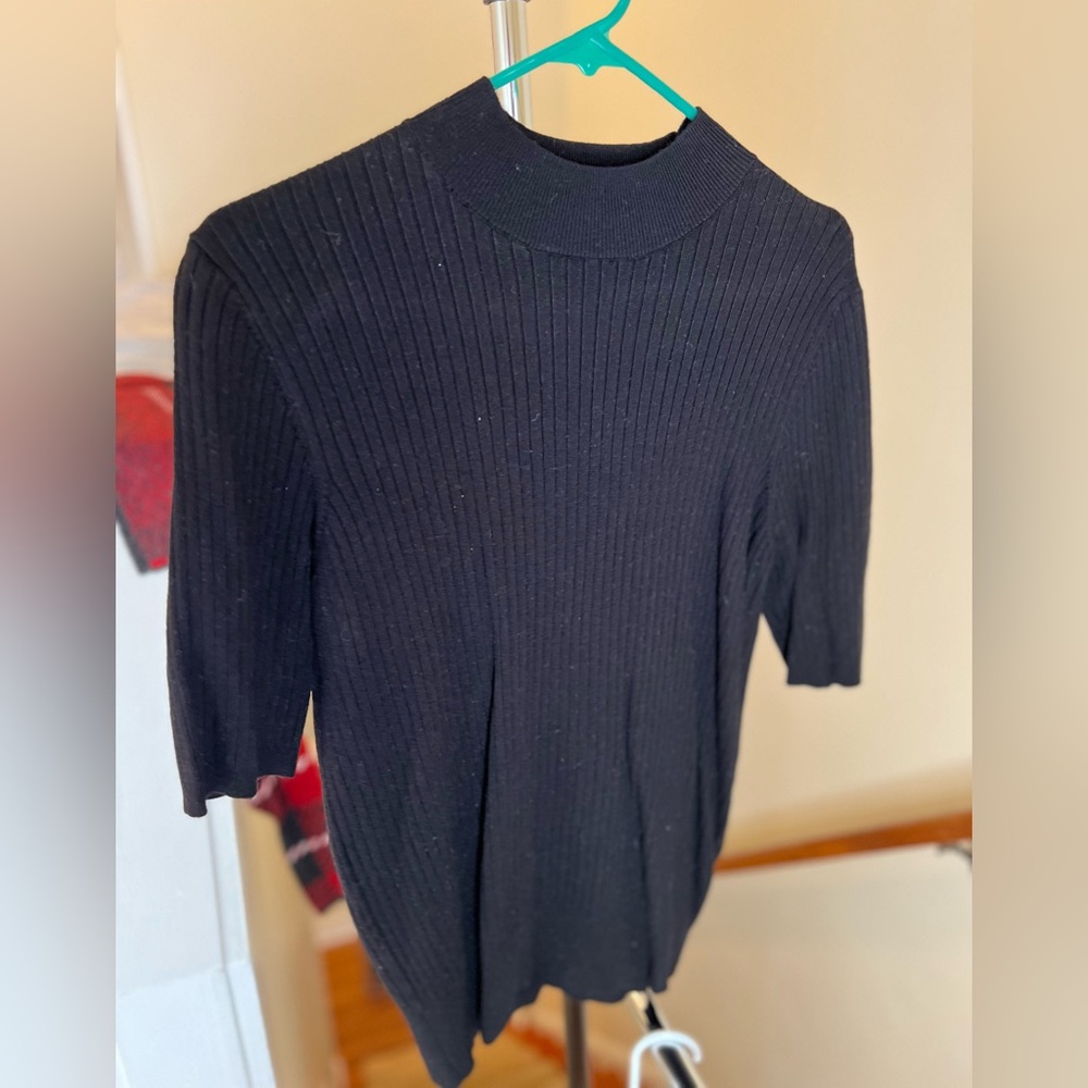 Mock neck shirt